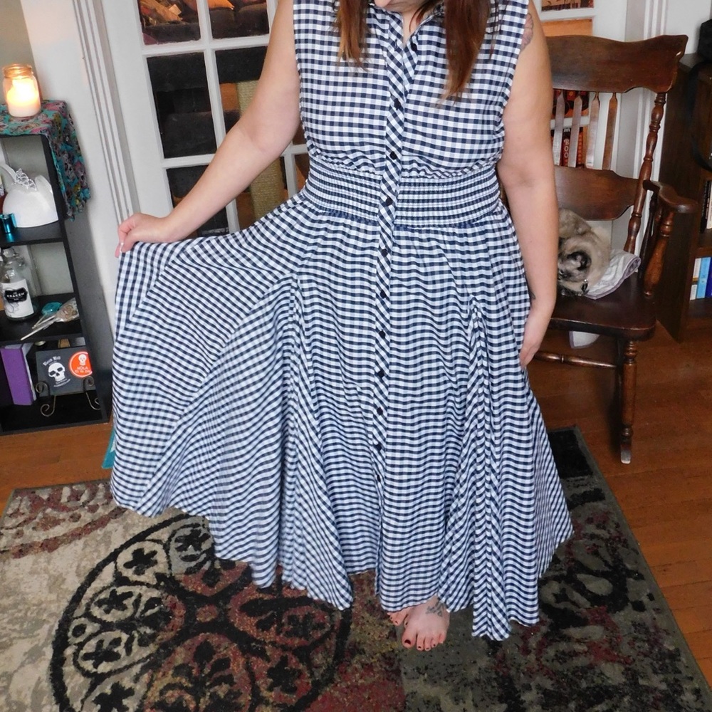 Gingham dress